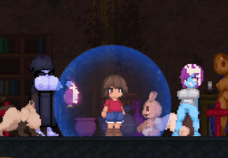 Mysterious Abandoned Building gameplay screenshot 3 (Others adult game) by Zell23 Fantia – free download