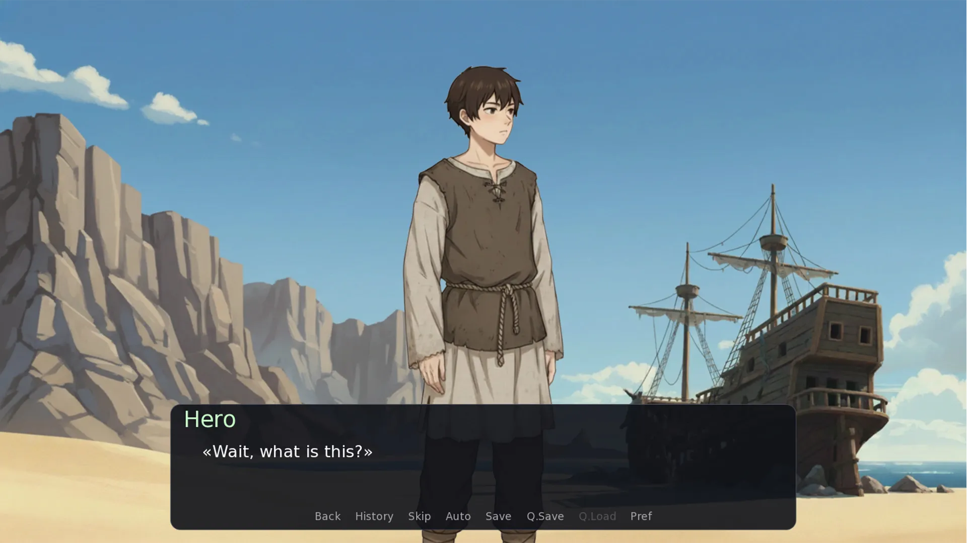 Oracle Inside gameplay screenshot 4 (Ren'Py adult game) by Fly4Games – free download