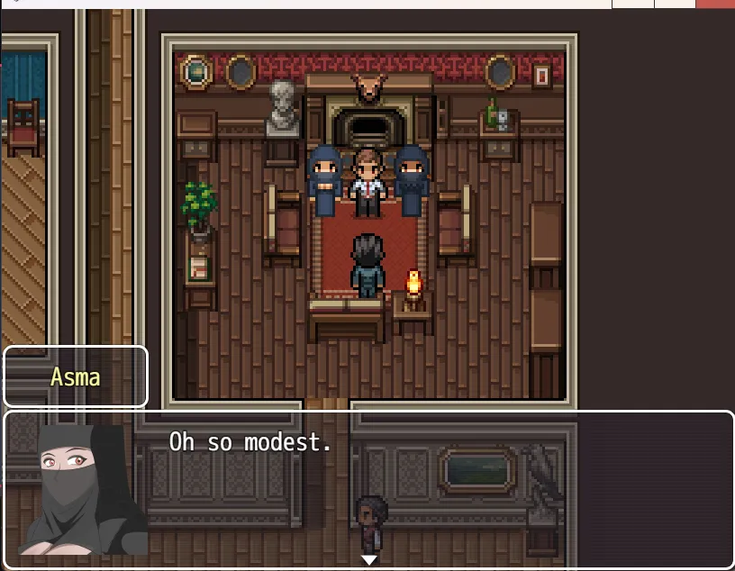 Professor Jamil Immoral Lecher Extraordinaire gameplay screenshot 10 (RPGM adult game) by xixabprod – free download