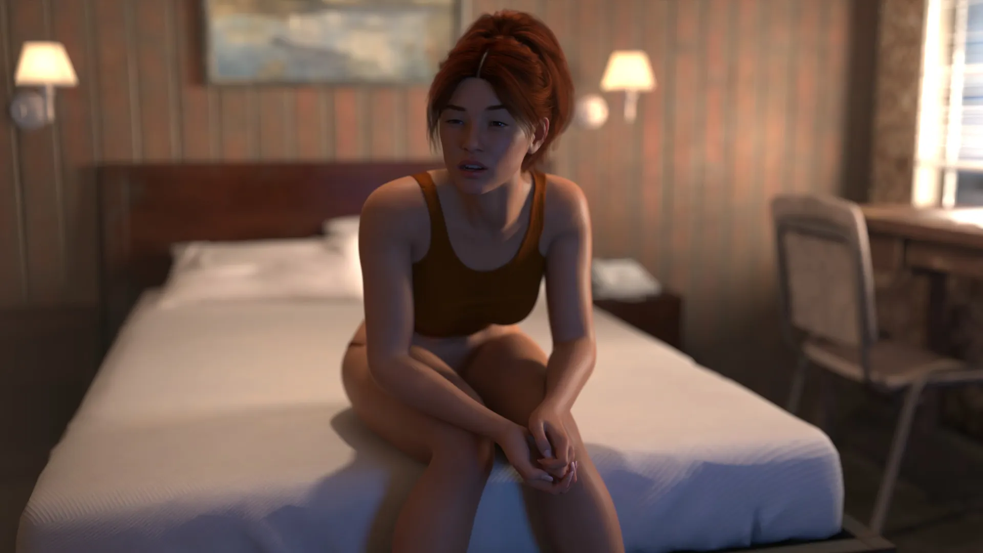 Layla: Shattered Hopes gameplay screenshot 7 (Ren'Py adult game) by OtB Games – free download