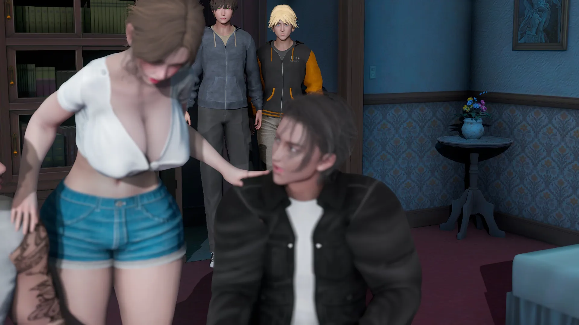 Chasing Desires gameplay screenshot 5 (Ren'Py adult game) by NH Studios – free download