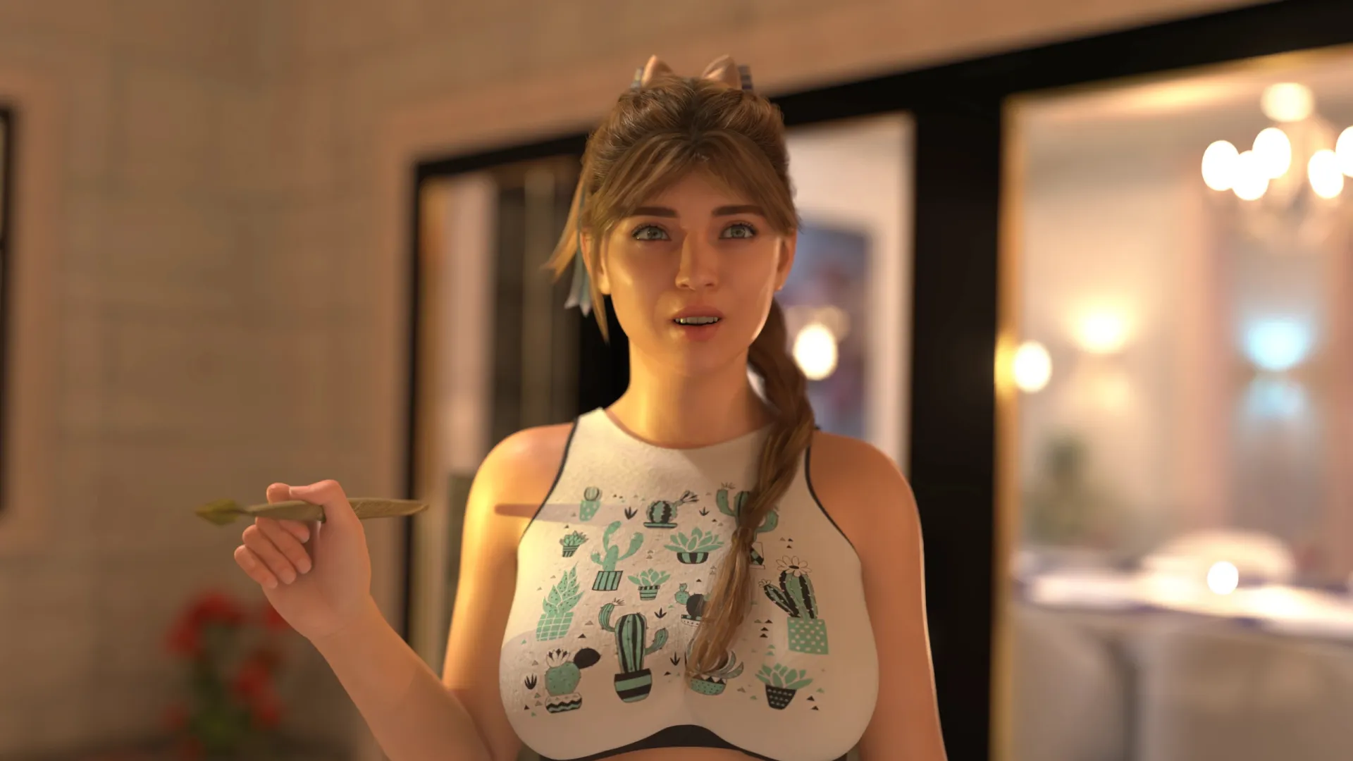 Secrets Between Lines gameplay screenshot 8 (Ren'Py adult game) by Naughty4Life Games – free download