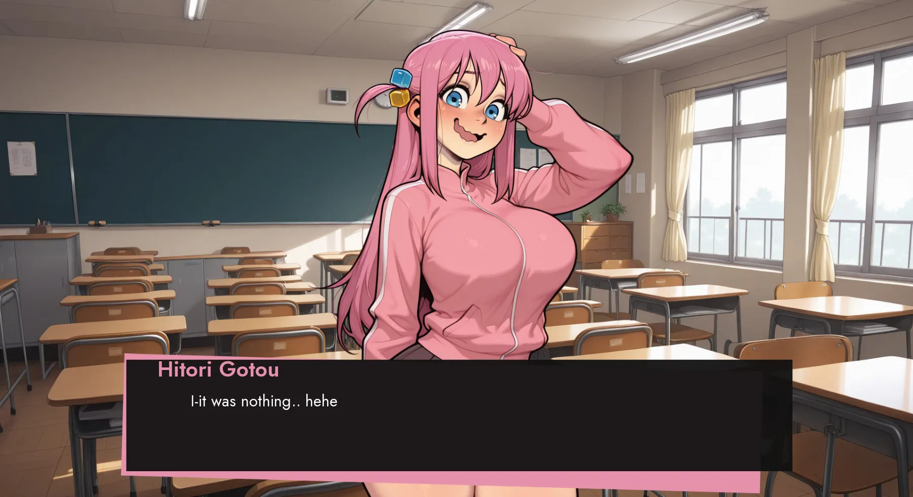 Guitar Crush gameplay screenshot 2 (Ren'Py adult game) by Seelie Dog – free download