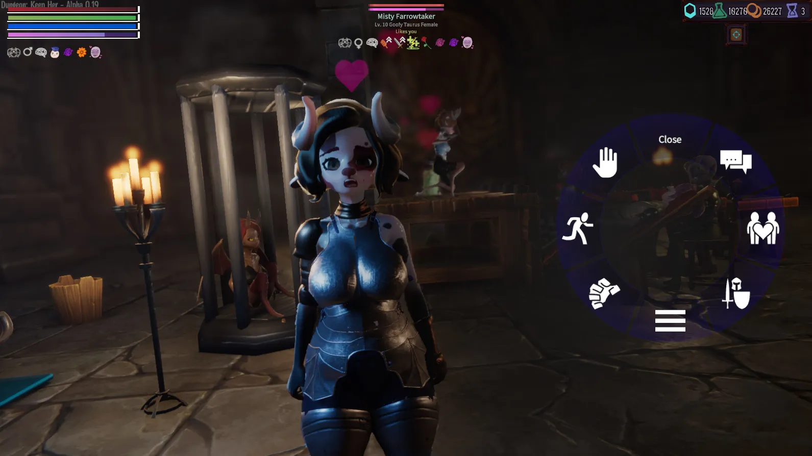 Dungeon: Keep Her gameplay screenshot 8 (Unity adult game) by keepherdev – free download