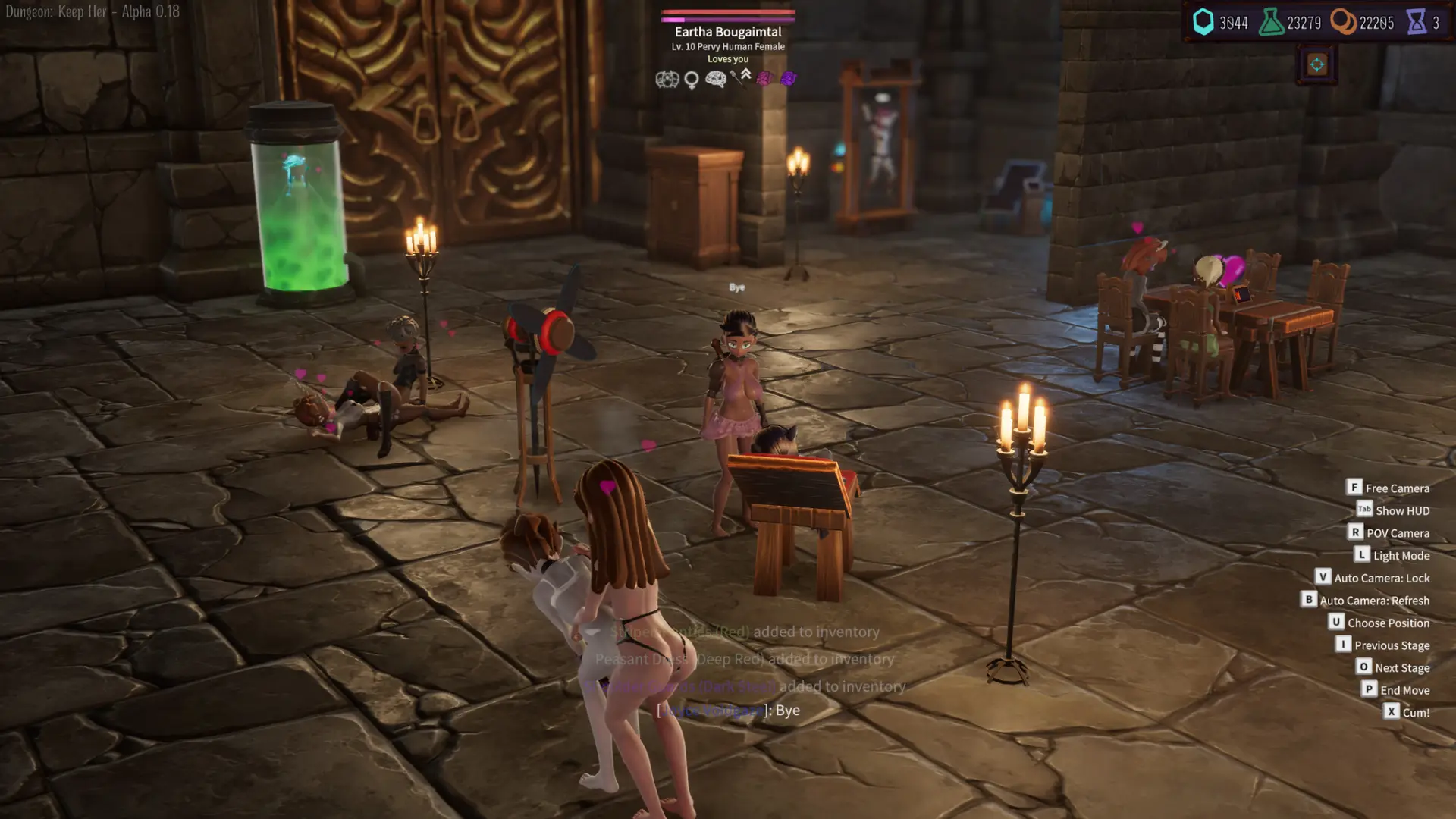 Dungeon: Keep Her gameplay screenshot 16 (Unity adult game) by keepherdev – free download