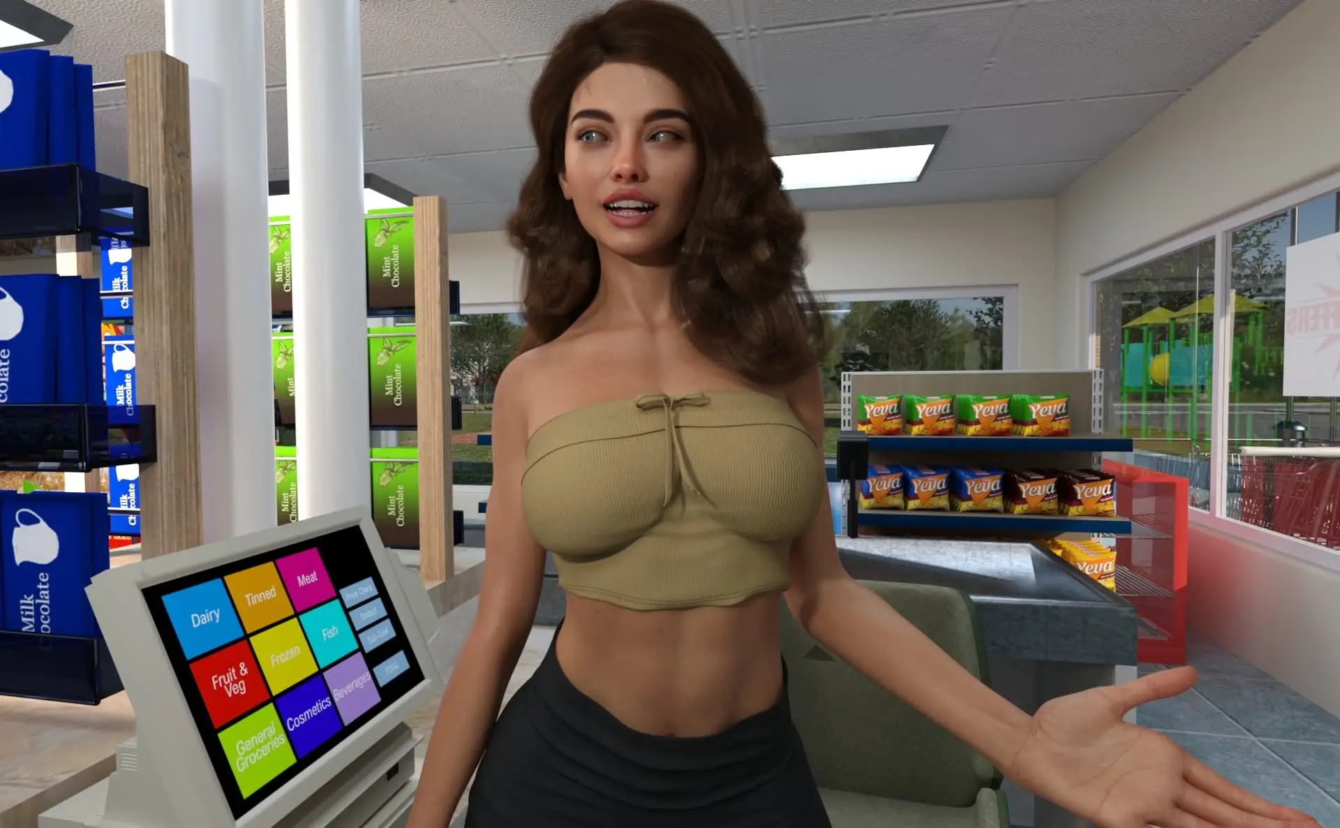 Kruz City gameplay screenshot 2 (Ren'Py adult game) by MazikoPRO – free download