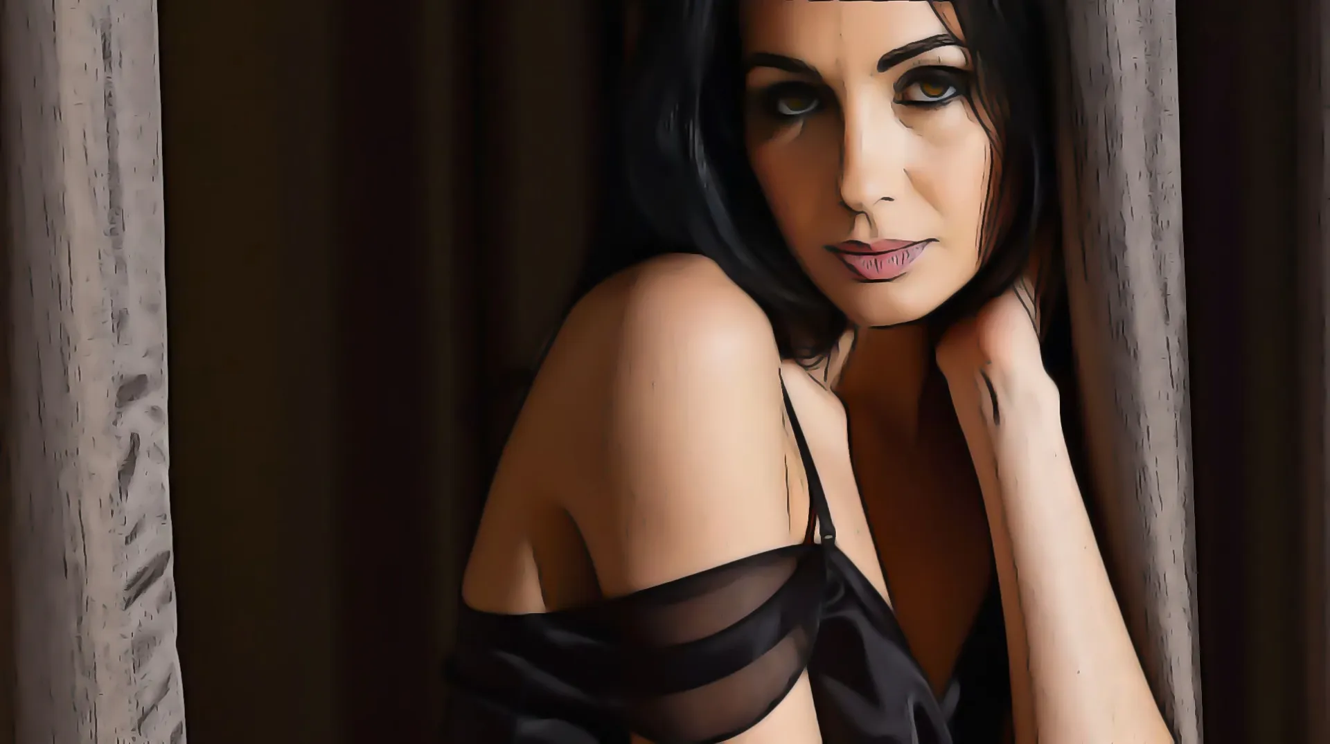 Her Hidden Voice gameplay screenshot 1 (Ren'Py adult game) by Injangi Studio – free download