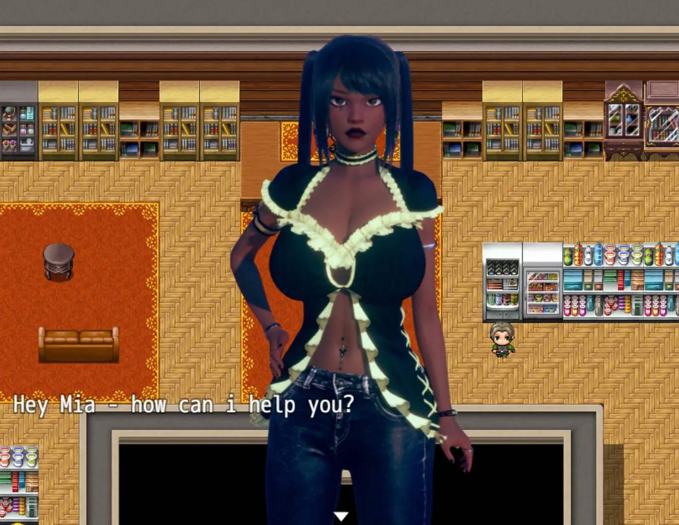 Paradise Lost gameplay screenshot 12 (RPGM adult game) by Zak-Draven – free download