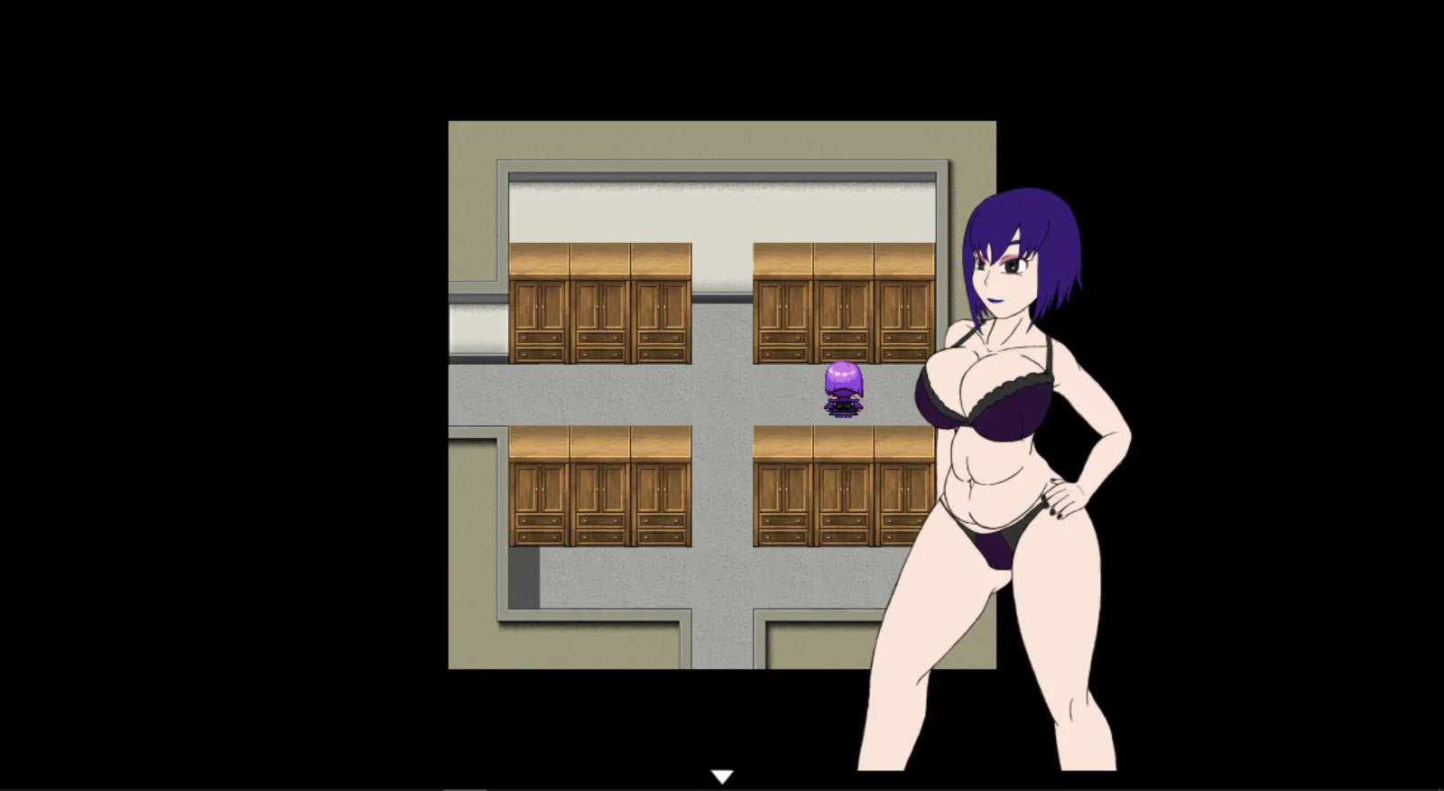 Lustbound Manor gameplay screenshot 1 (RPGM adult game) by Patchworkheart Productions – free download