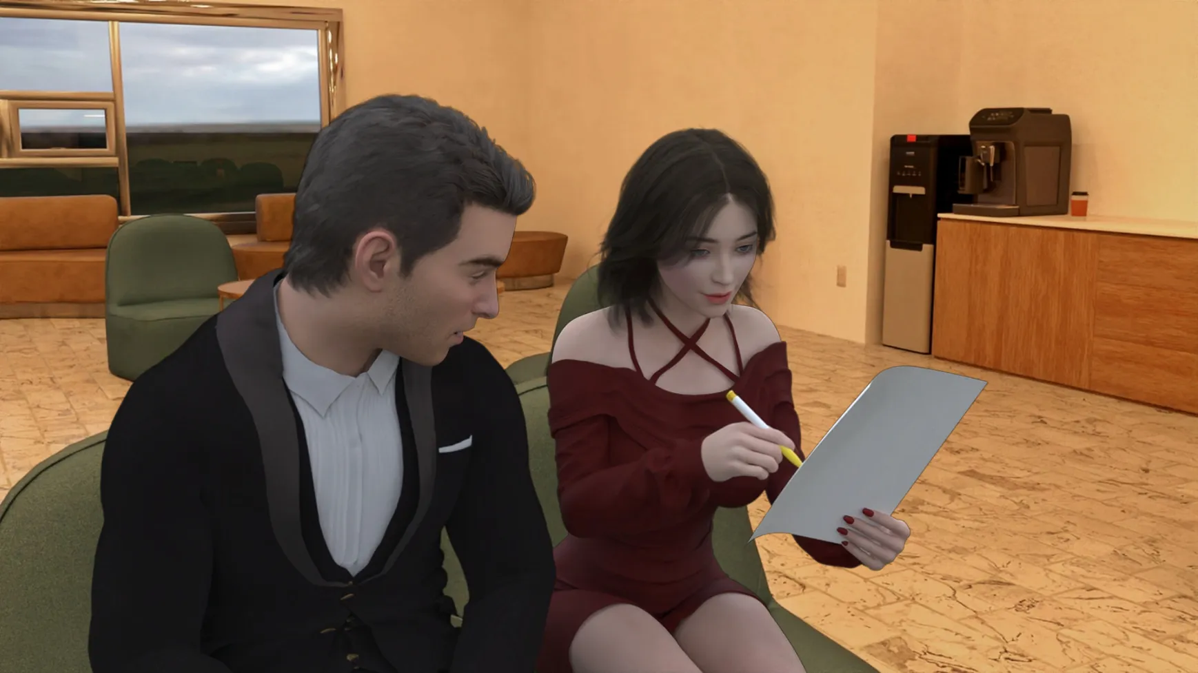 Her Price gameplay screenshot 6 (Ren'Py adult game) by Velinor – free download