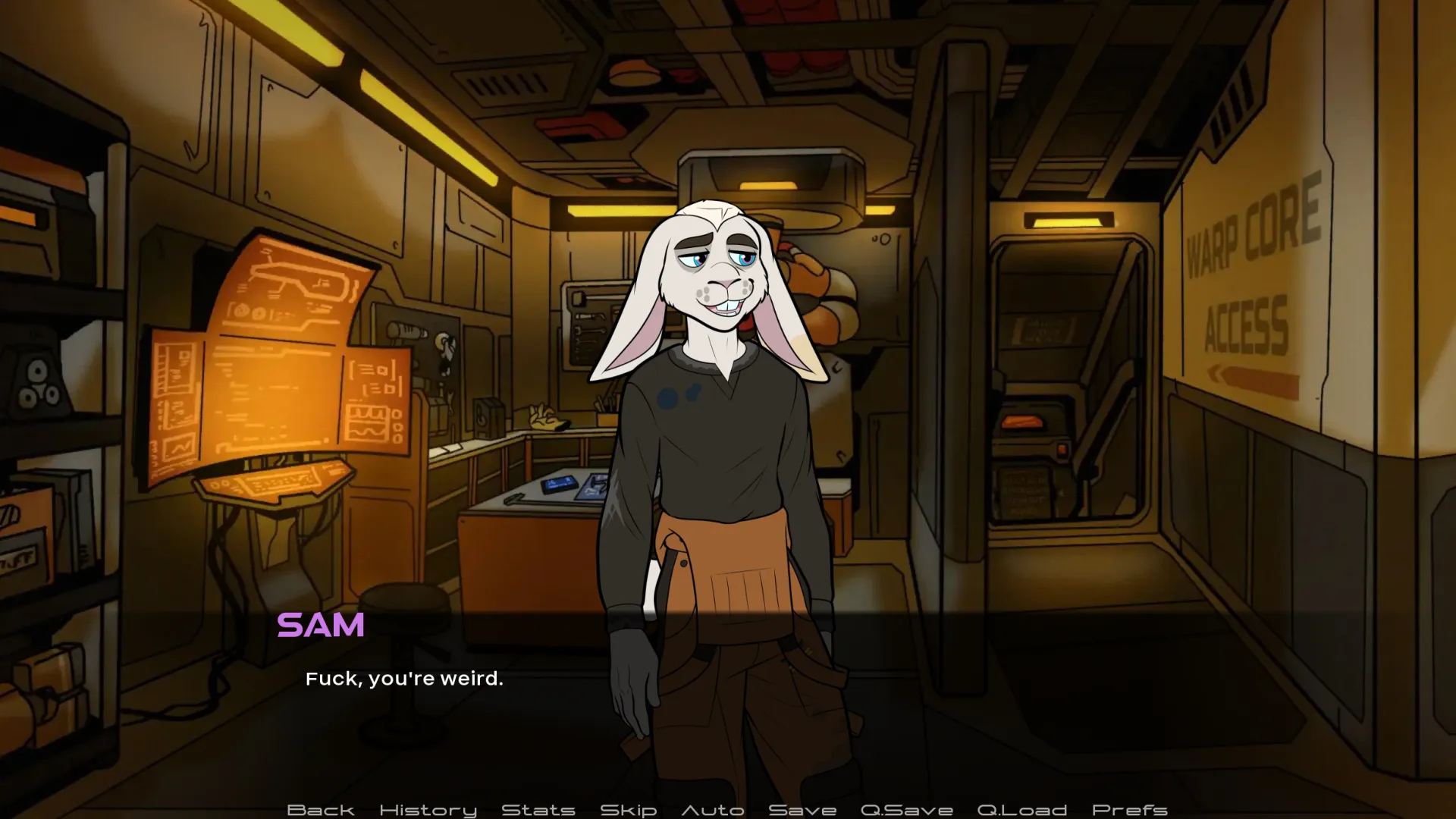 Void Dreaming gameplay screenshot 4 (Ren'Py adult game) by Faora – free download
