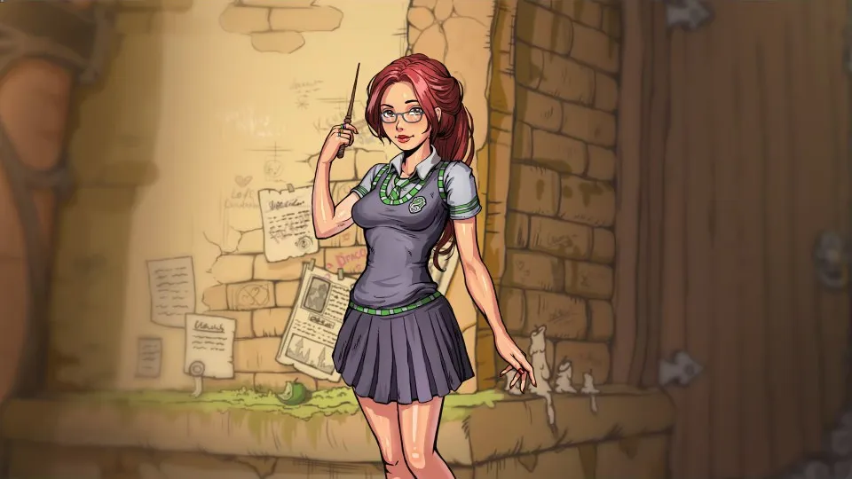 Innocent Witches gameplay screenshot 1 (Ren'Py adult game) by Sad Crab – free download