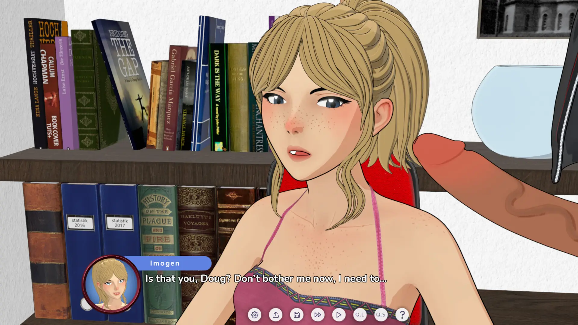 Naughty Doug gameplay screenshot 3 (Ren'Py adult game) by HeedlessHedon – free download