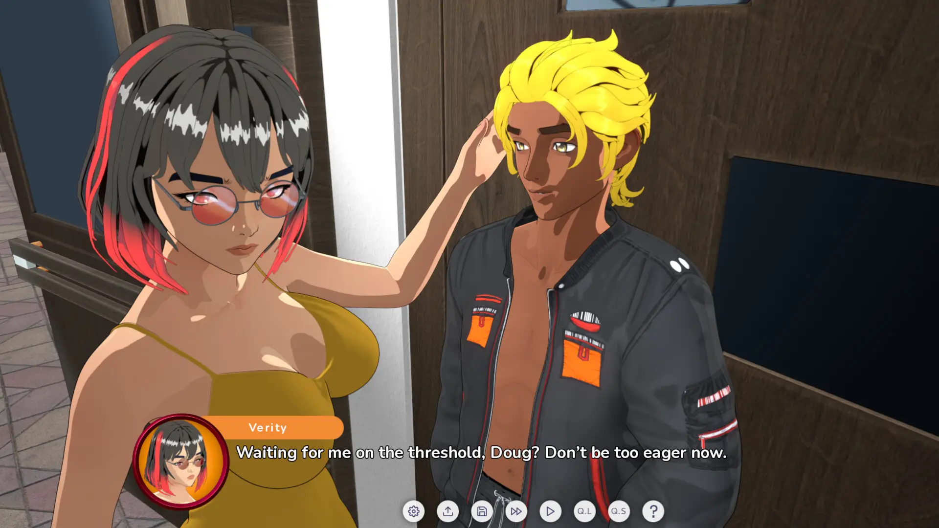 Naughty Doug gameplay screenshot 5 (Ren'Py adult game) by HeedlessHedon – free download