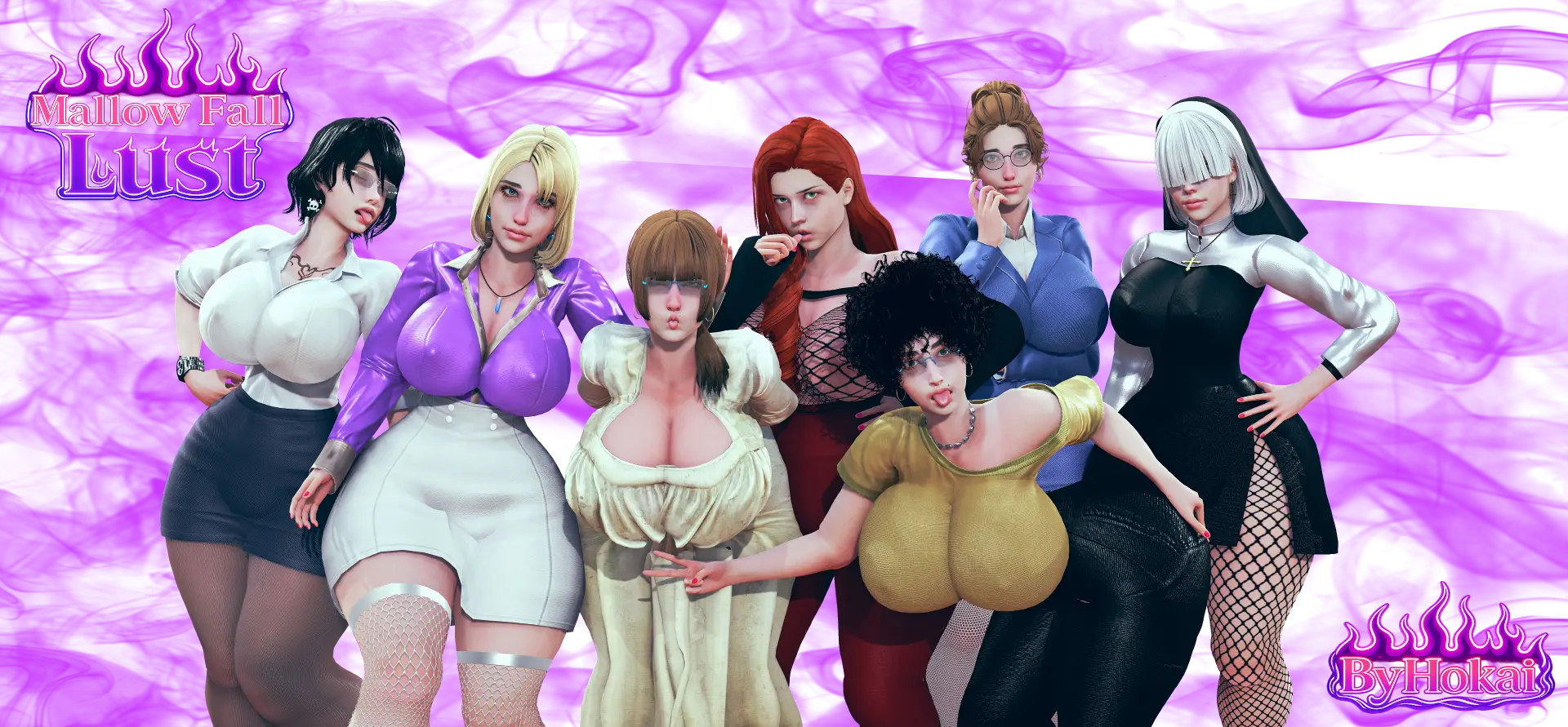 MallowFall Lust cover 0.4 – Ren'Py adult game by ihokai free download