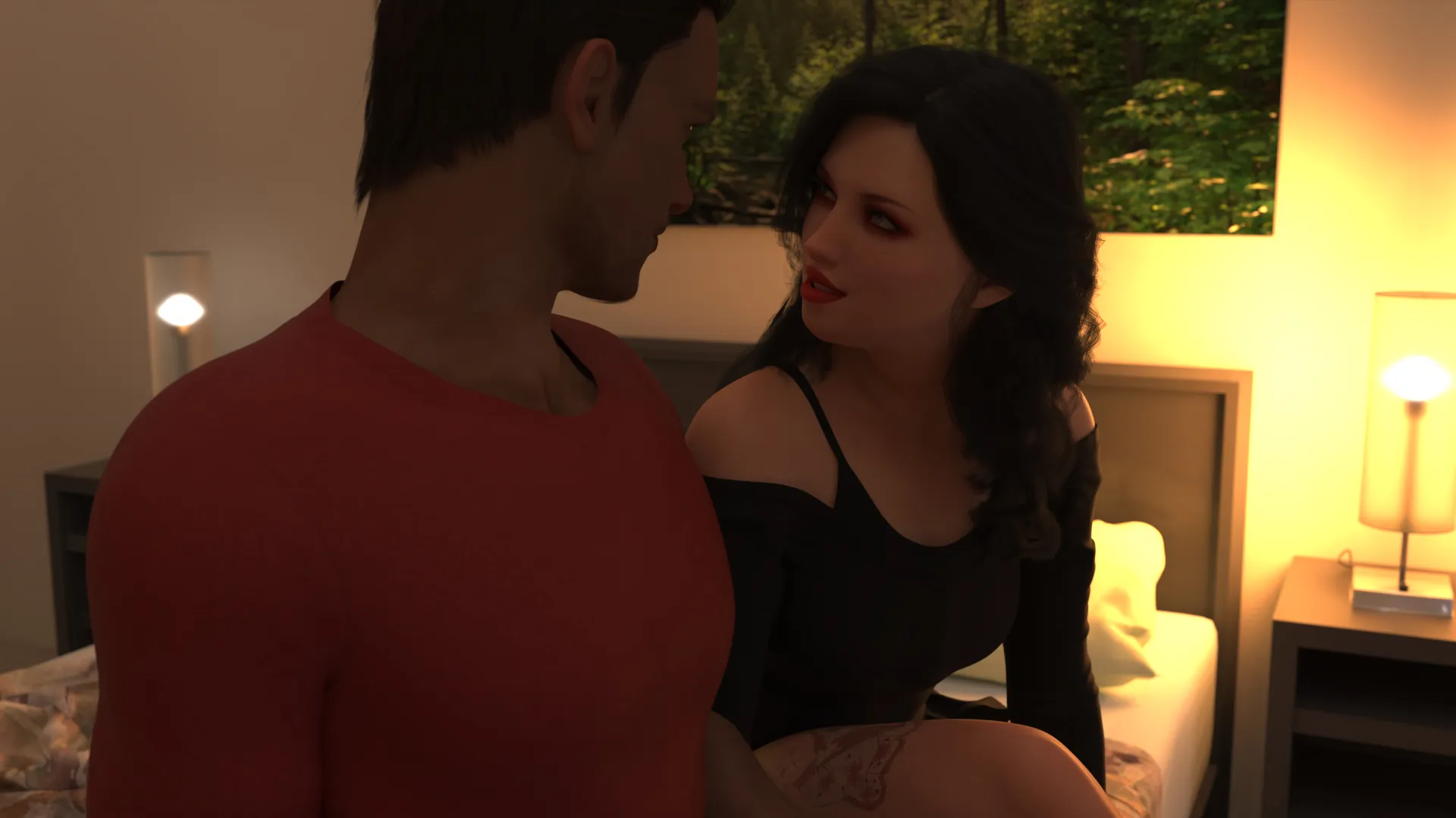 Sinful Horizon gameplay screenshot 3 (Ren'Py adult game) by Narria – free download