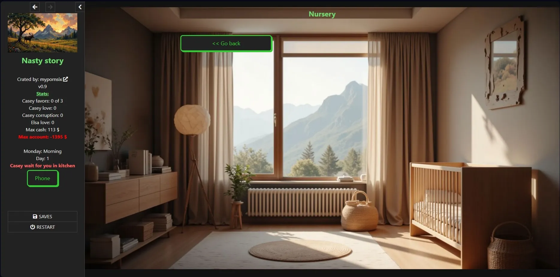 Nasty Story gameplay screenshot 5 (HTML adult game) by mypornsix – free download