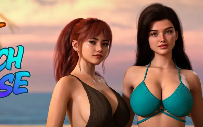 The Beach House cover 0.1.5 – Ren'Py adult game by Roki free download