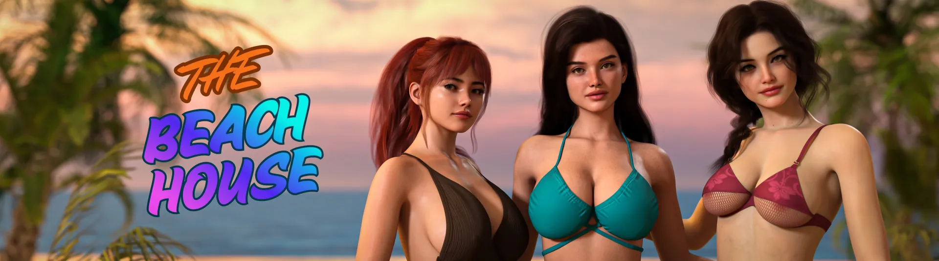 The Beach House cover 0.1.5 – Ren'Py adult game by Roki free download