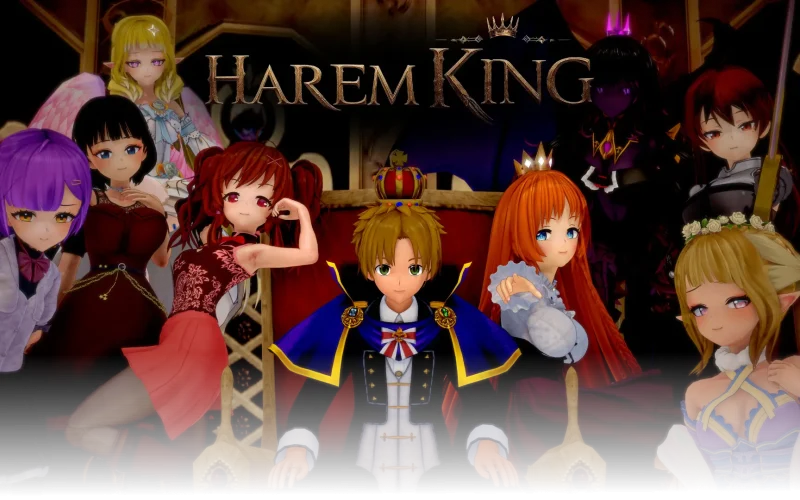 Harem King cover 0.2.2a – Ren'Py adult game by Yoguruto free download