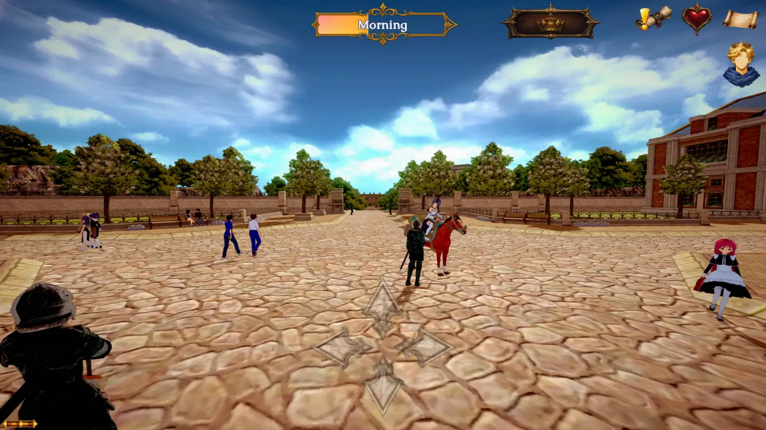 Harem King gameplay screenshot 2 (Ren'Py adult game) by Yoguruto – free download