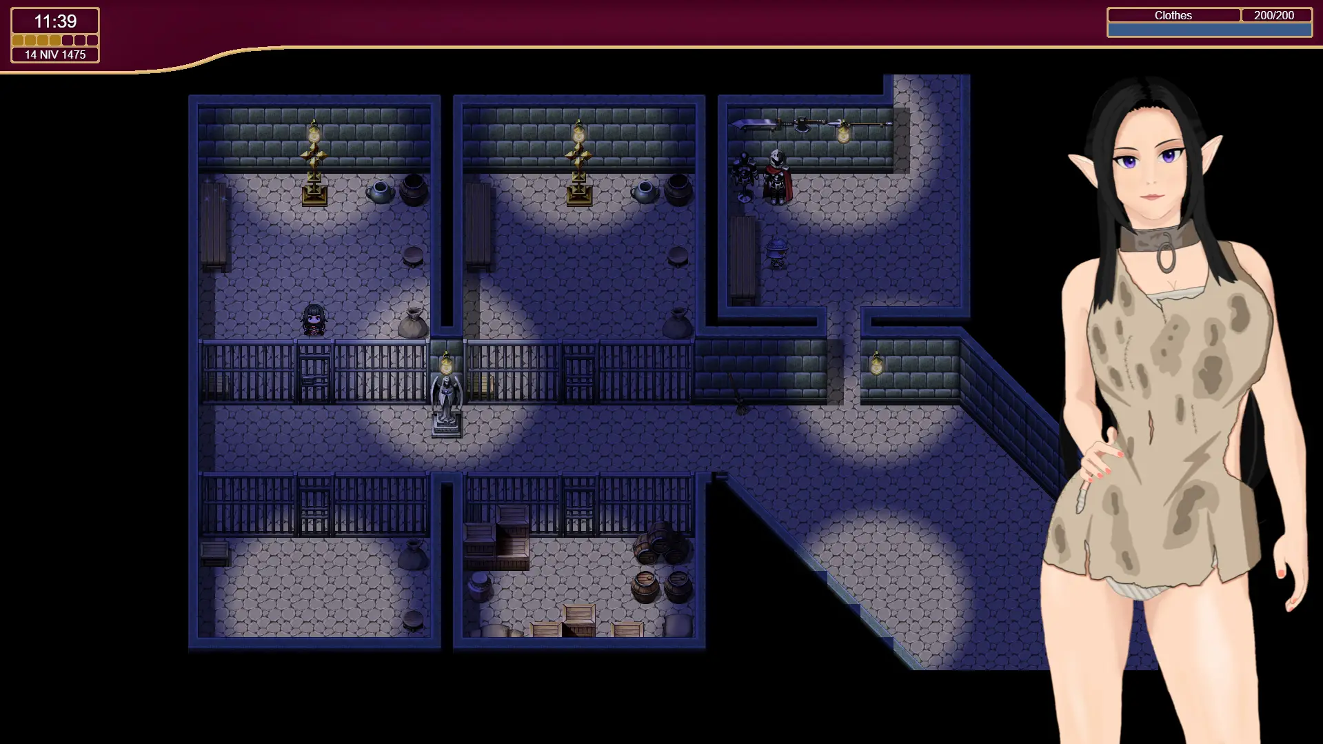 Oath of Fallen gameplay screenshot 5 (RPGM adult game) by Drunken Skald – free download