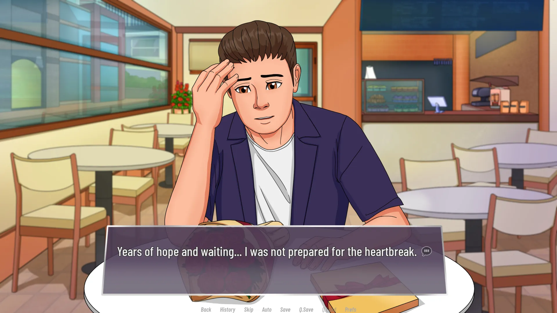 Heartbreak Detour gameplay screenshot 9 (Ren'Py adult game) by ParkedHearts – free download