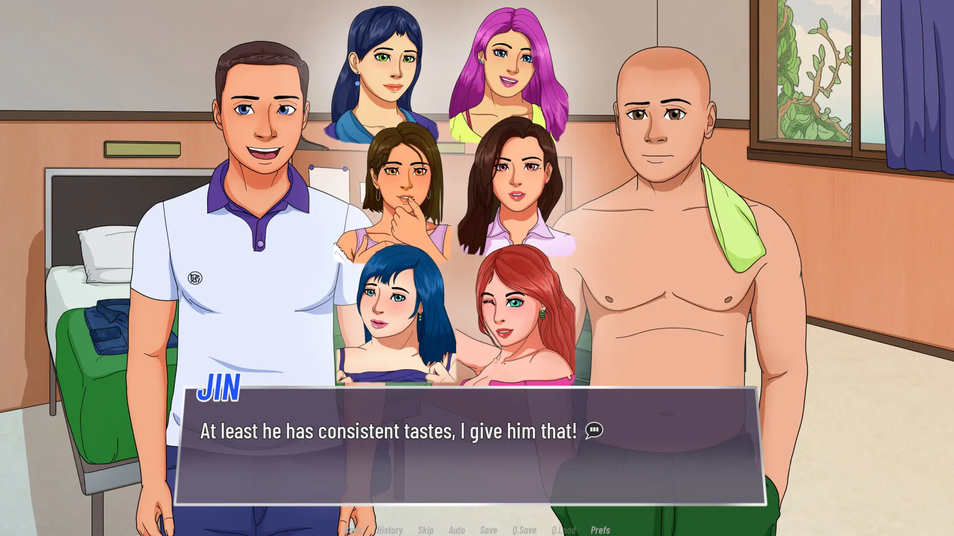 Heartbreak Detour gameplay screenshot 8 (Ren'Py adult game) by ParkedHearts – free download