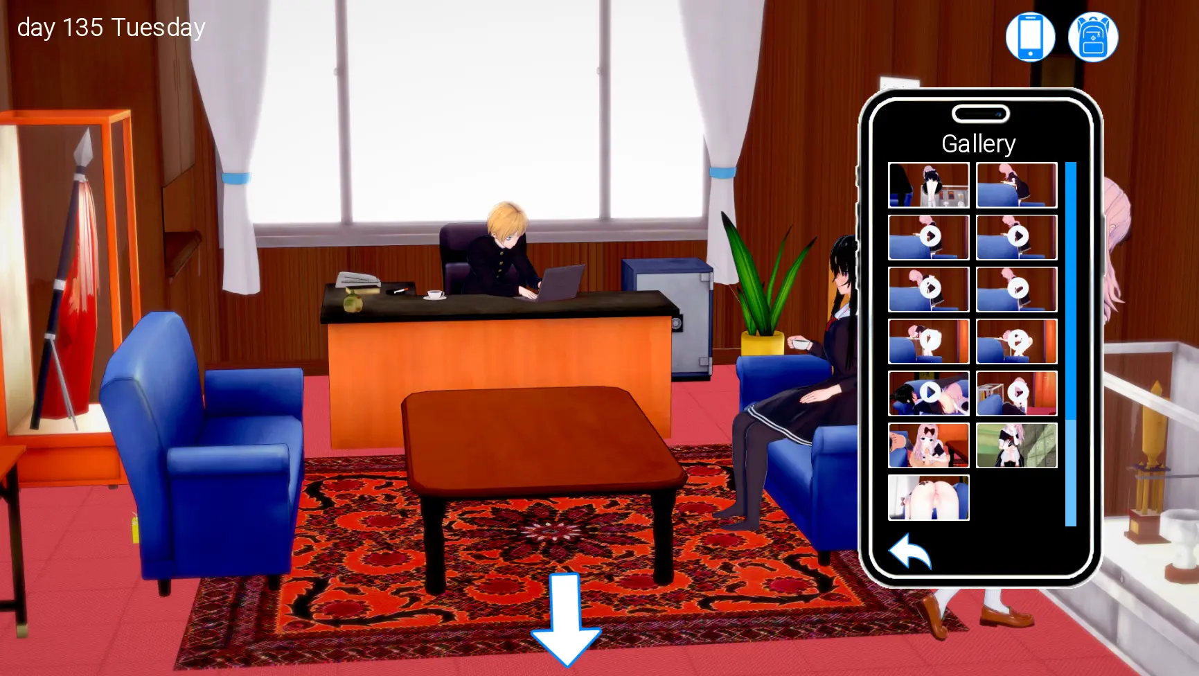 The Man Behind gameplay screenshot 4 (Ren'Py adult game) by Aircon – free download