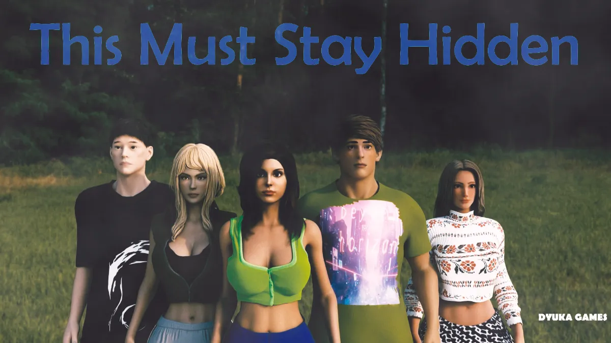 This Must Stay Hidden gameplay screenshot 1 (Ren'Py adult game) by Dyuka Games – free download