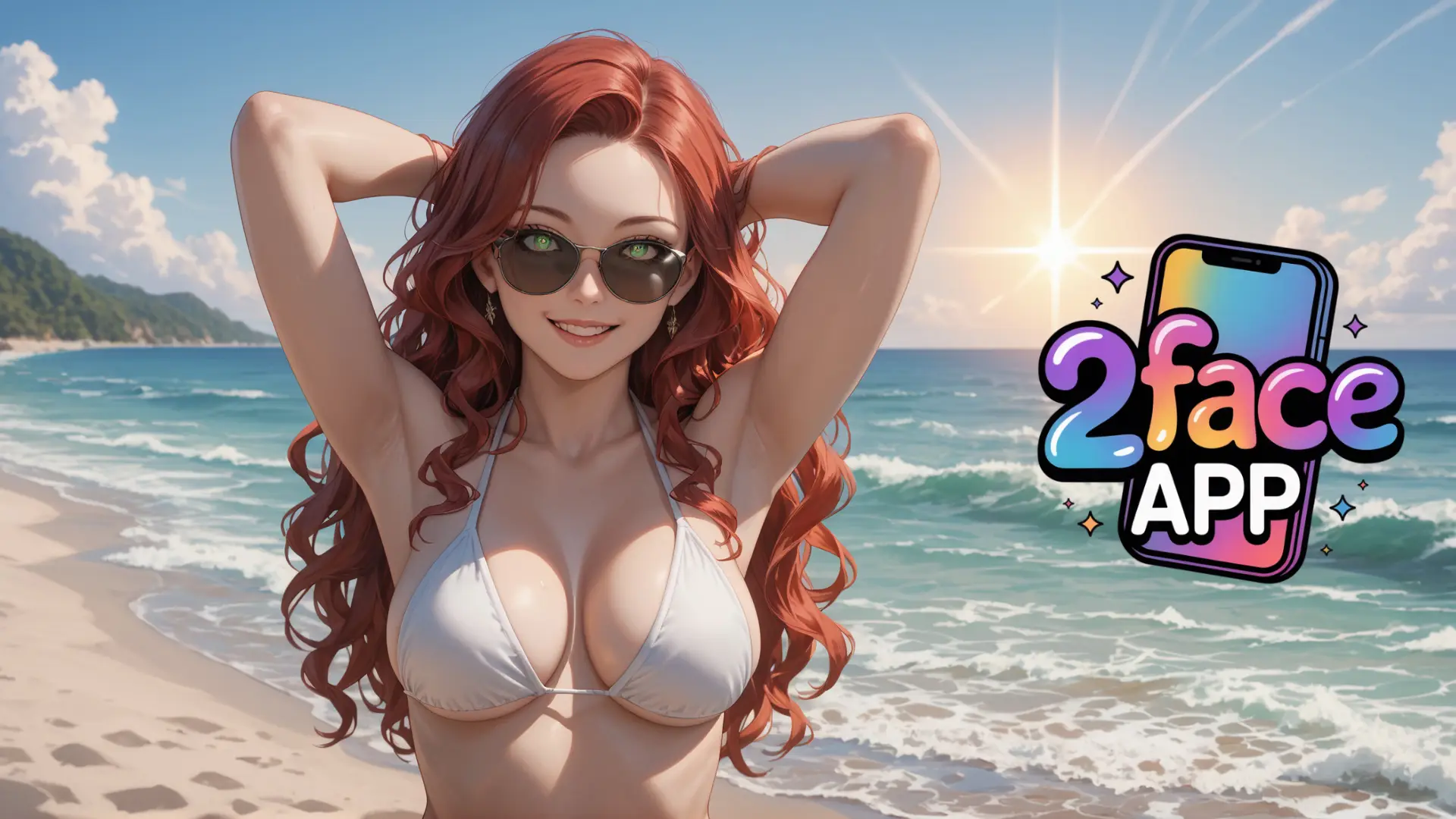 2FaceApp cover 0.8 – Ren'Py adult game by Slave_k free download