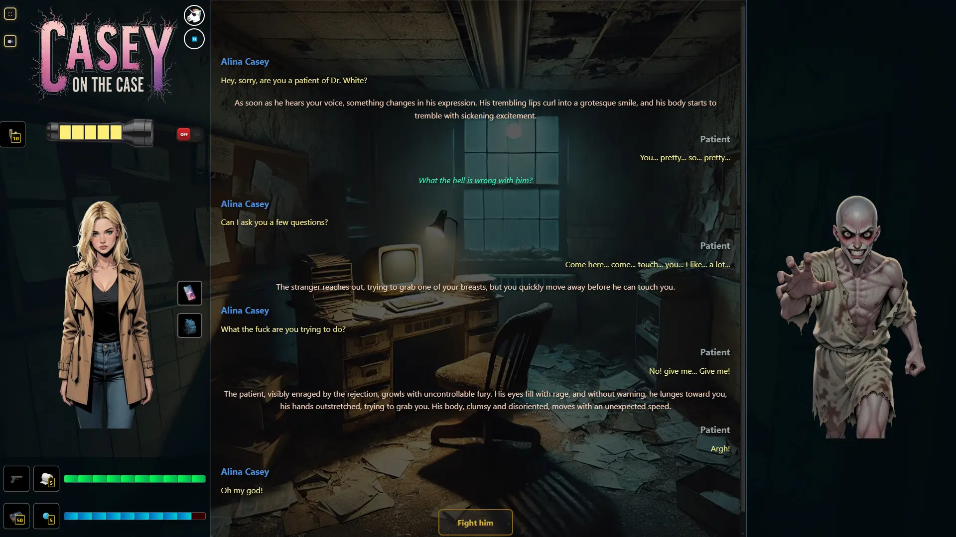 Casey on the Case gameplay screenshot 5 (HTML adult game) by Rustlerman – free download