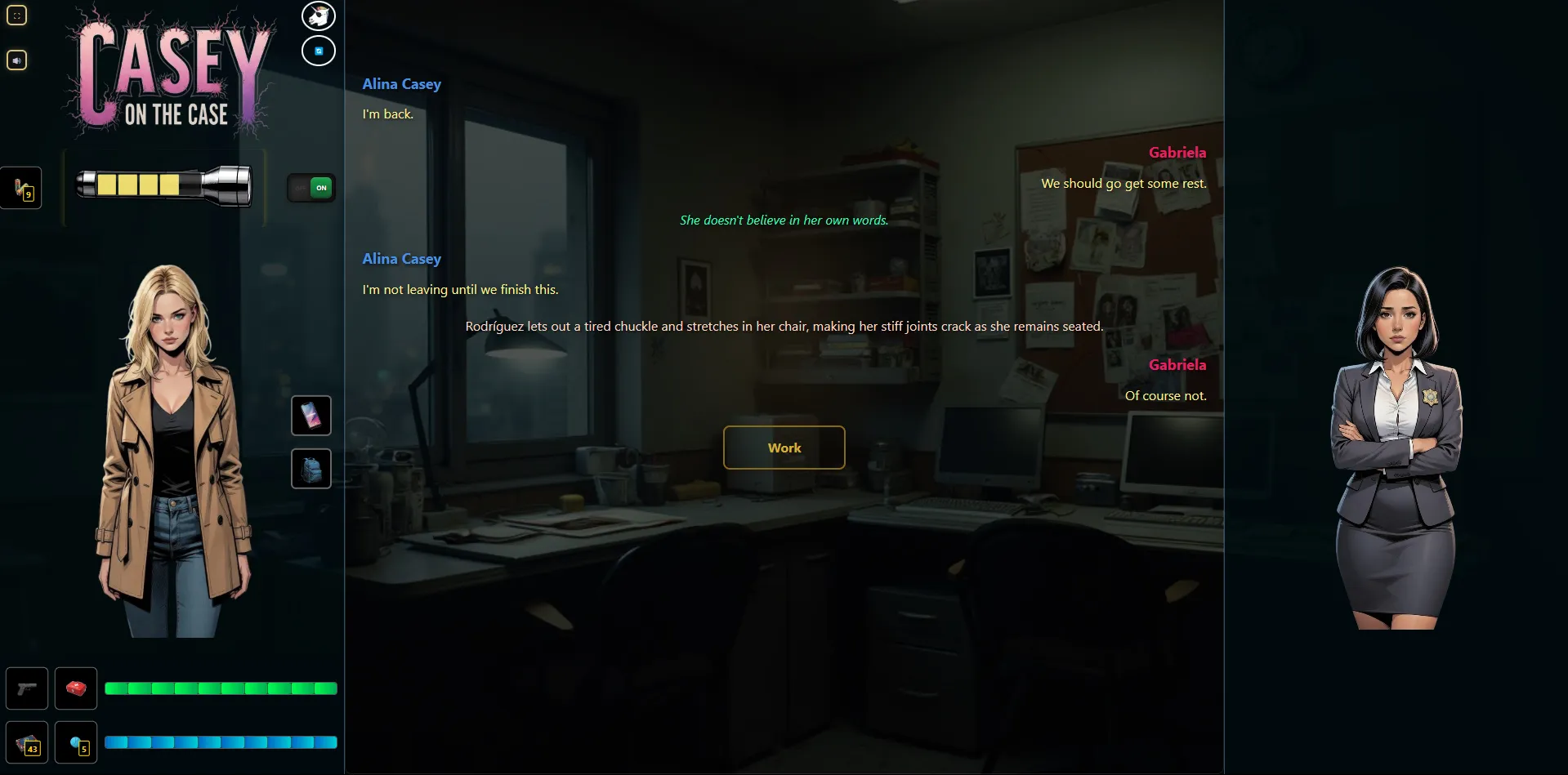 Casey on the Case gameplay screenshot 19 (HTML adult game) by Rustlerman – free download