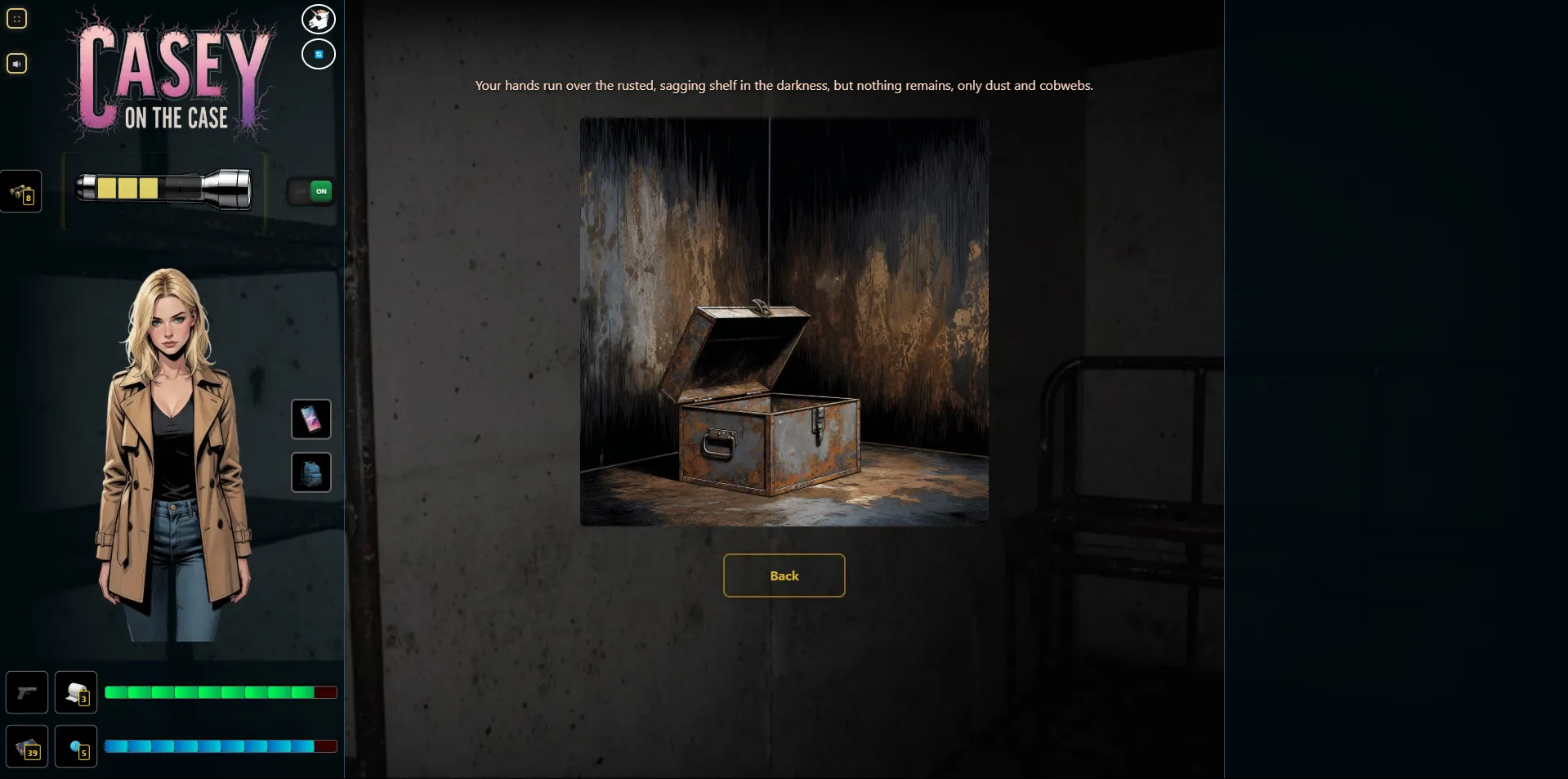 Casey on the Case gameplay screenshot 18 (HTML adult game) by Rustlerman – free download