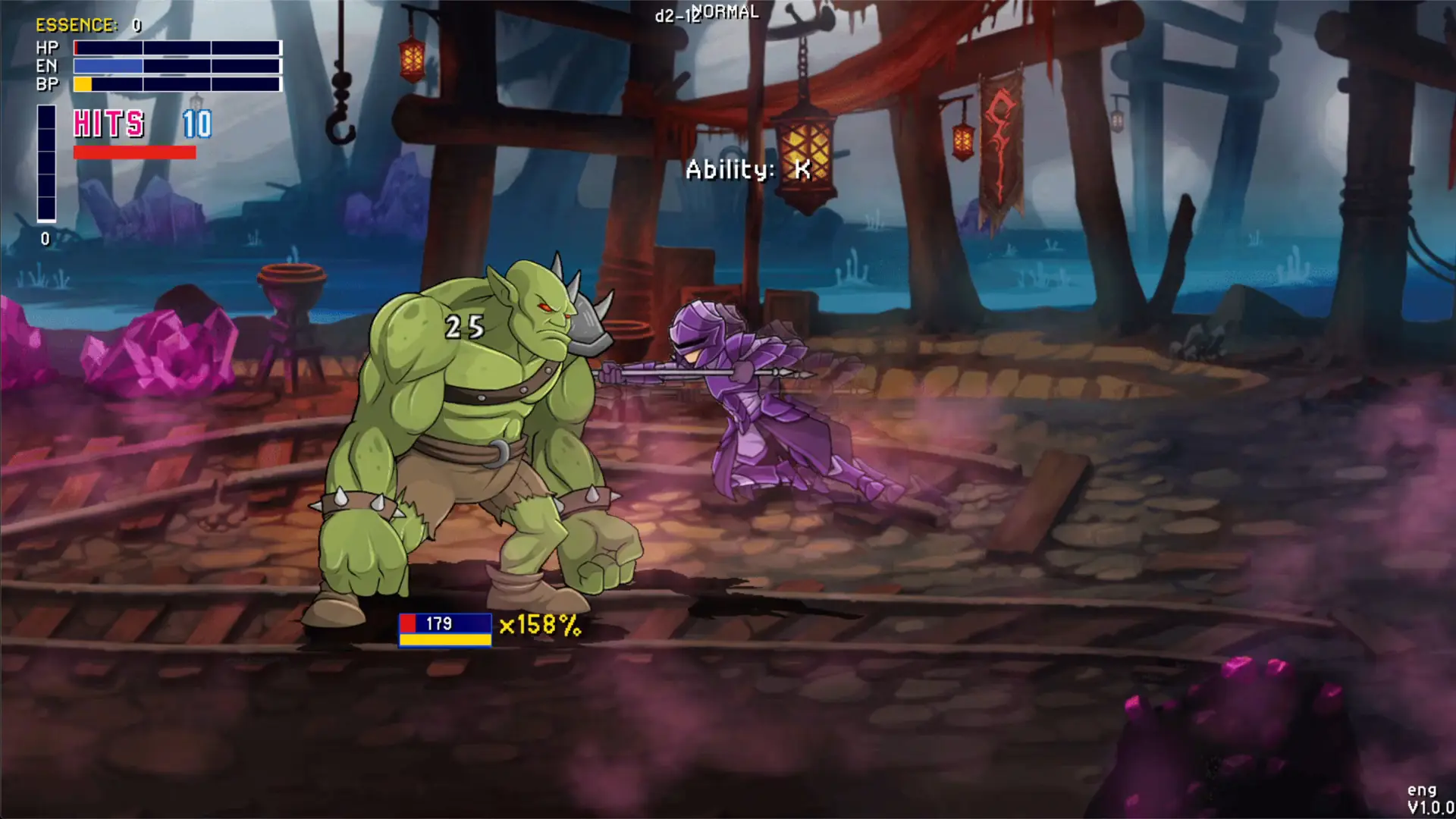 Warrior of Lust gameplay screenshot 1 (Others adult game) by Aerisetta – free download