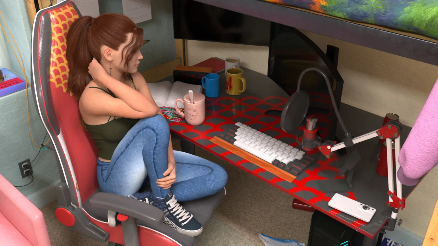 Hidden Affairs gameplay screenshot 5 (Ren'Py adult game) by HiddenAffairsDev – free download