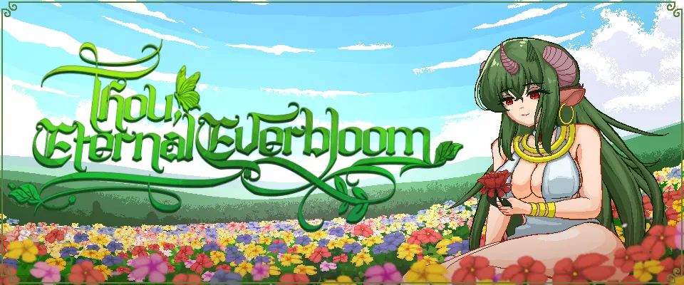 Thou, Eternal Everbloom cover Beta v0.3.3.4 – Godot adult game by Caffaholic free download