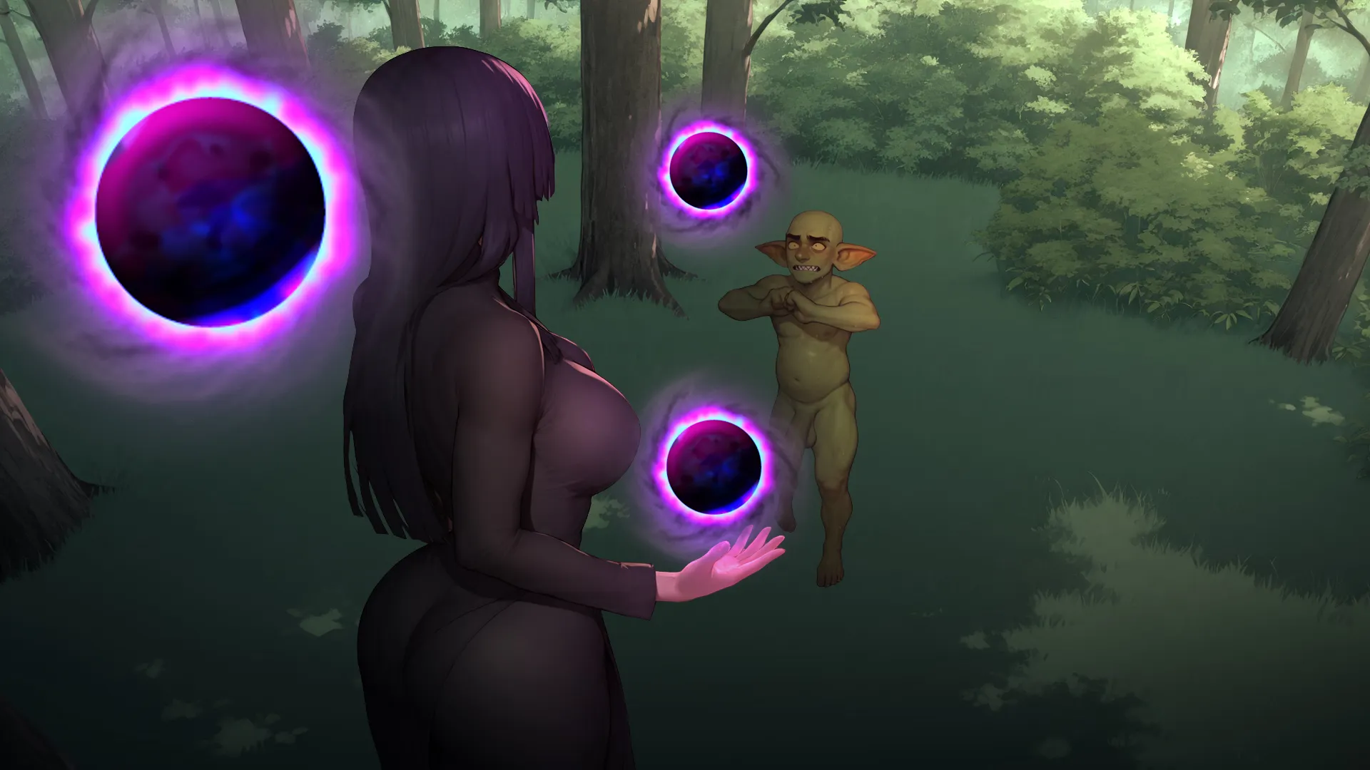 My A-rank Witch gameplay screenshot 20 (Ren'Py adult game) by Skinny Rat Studio – free download