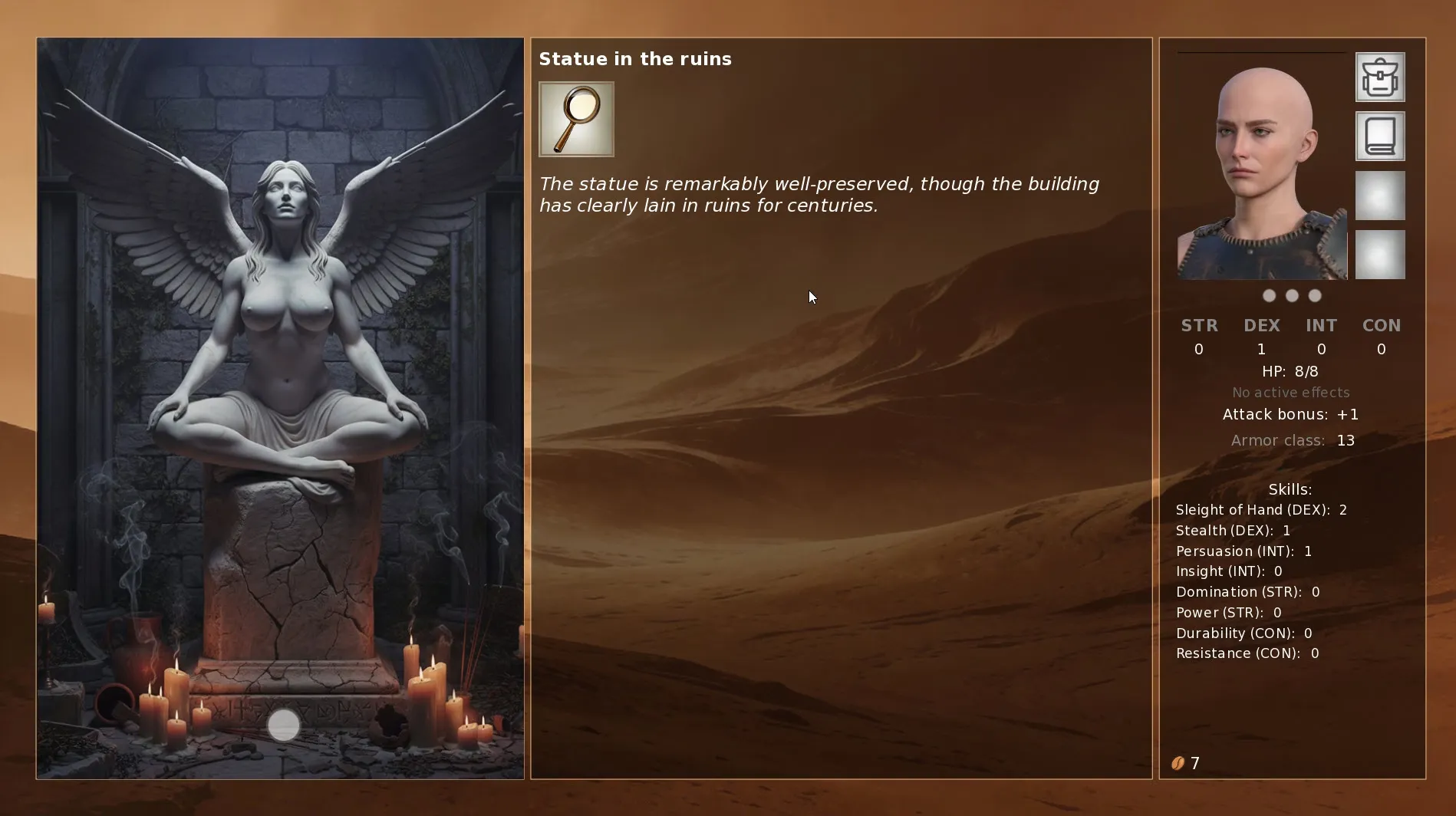 Esterium Project gameplay screenshot 4 (Ren'Py adult game) by Kosmos Games – free download