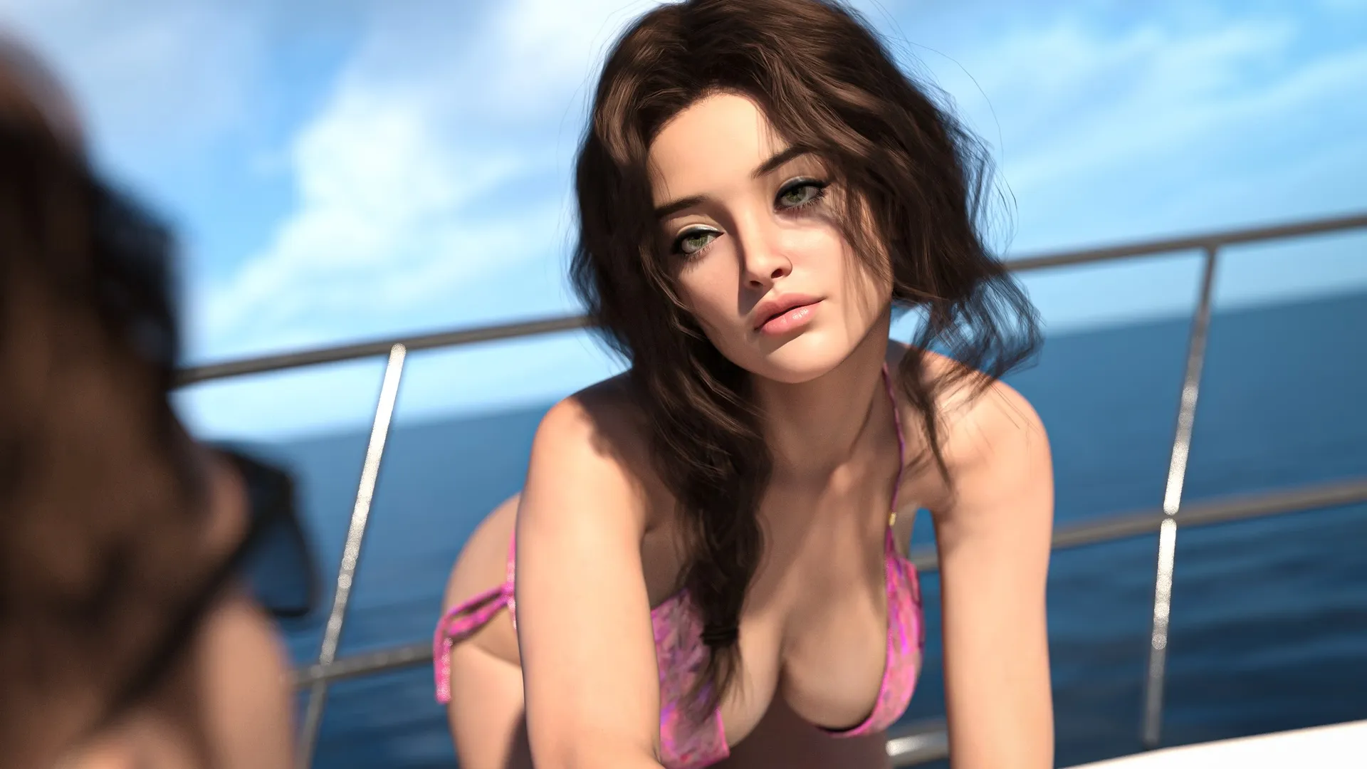 The Beach House gameplay screenshot 6 (Ren'Py adult game) by Roki – free download