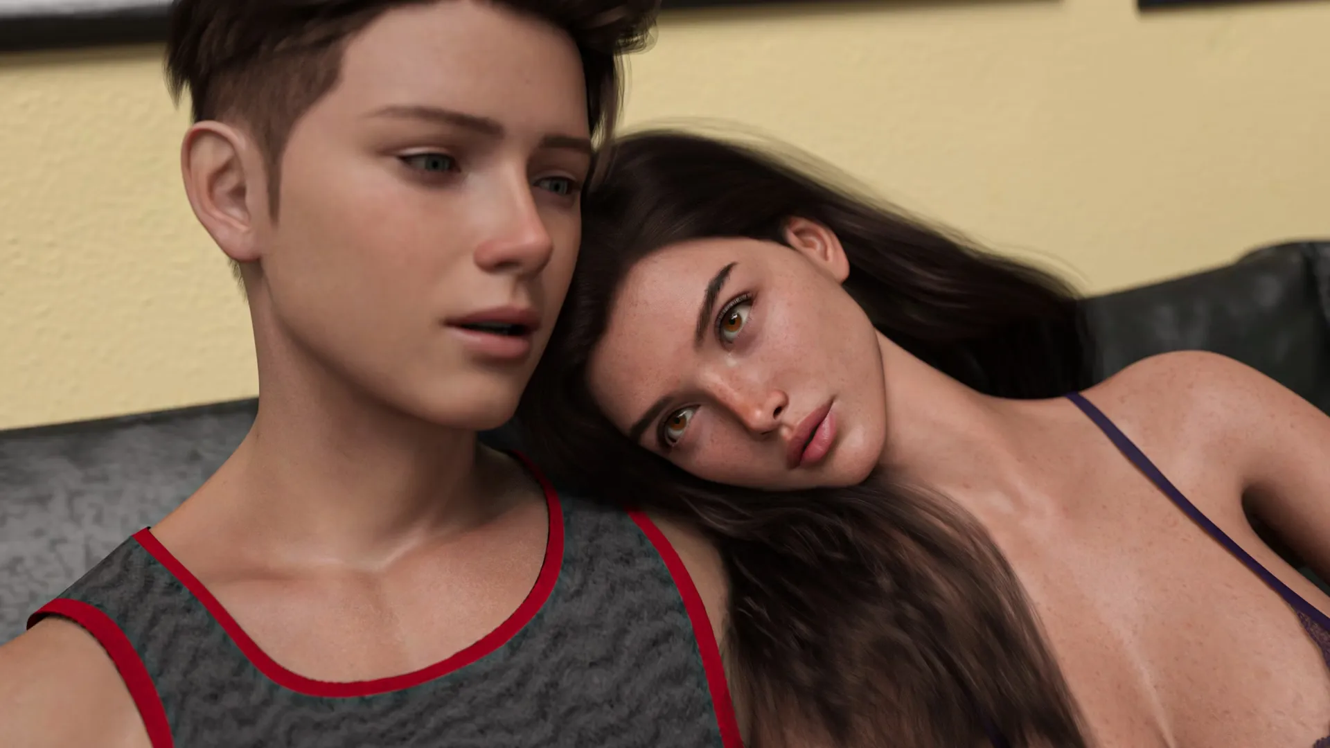 The Beach House gameplay screenshot 11 (Ren'Py adult game) by Roki – free download