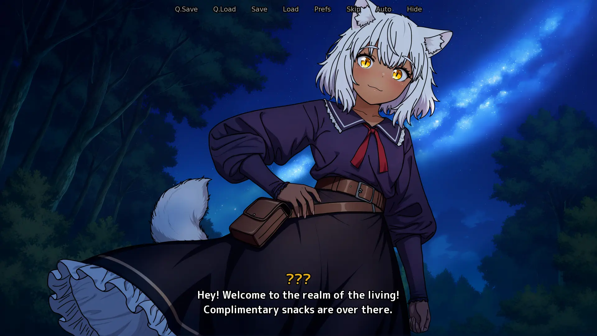 Chasing Memories – A Monster Girl RPG gameplay screenshot 3 (Ren'Py adult game) by Megaknur Games – free download