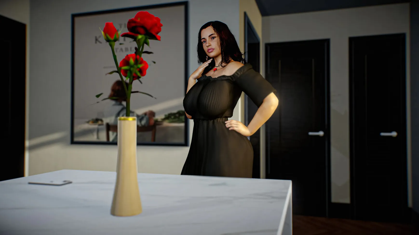 My Wife has a Master gameplay screenshot 3 (Ren'Py adult game) by Zonkin – free download