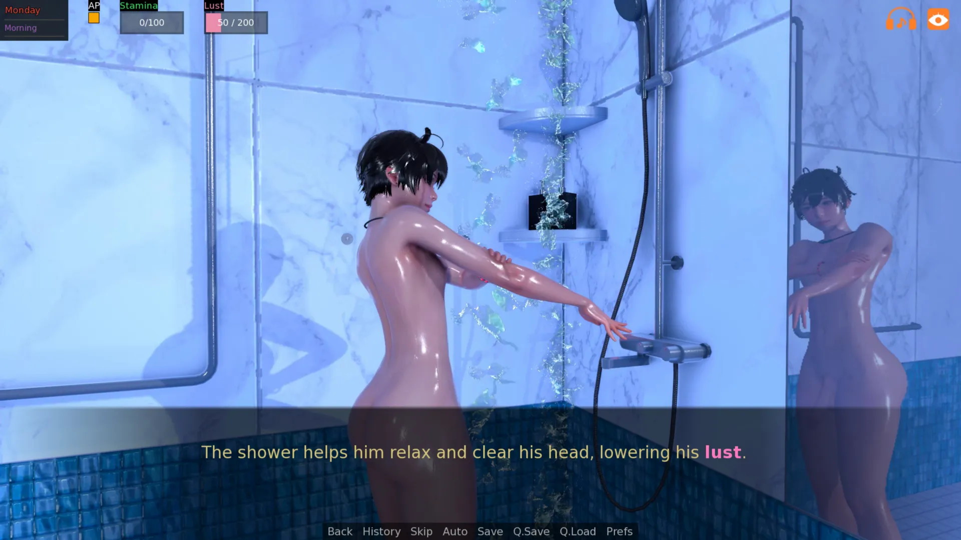 Becoming Incubus gameplay screenshot 11 (Ren'Py adult game) by Açaï Games – free download