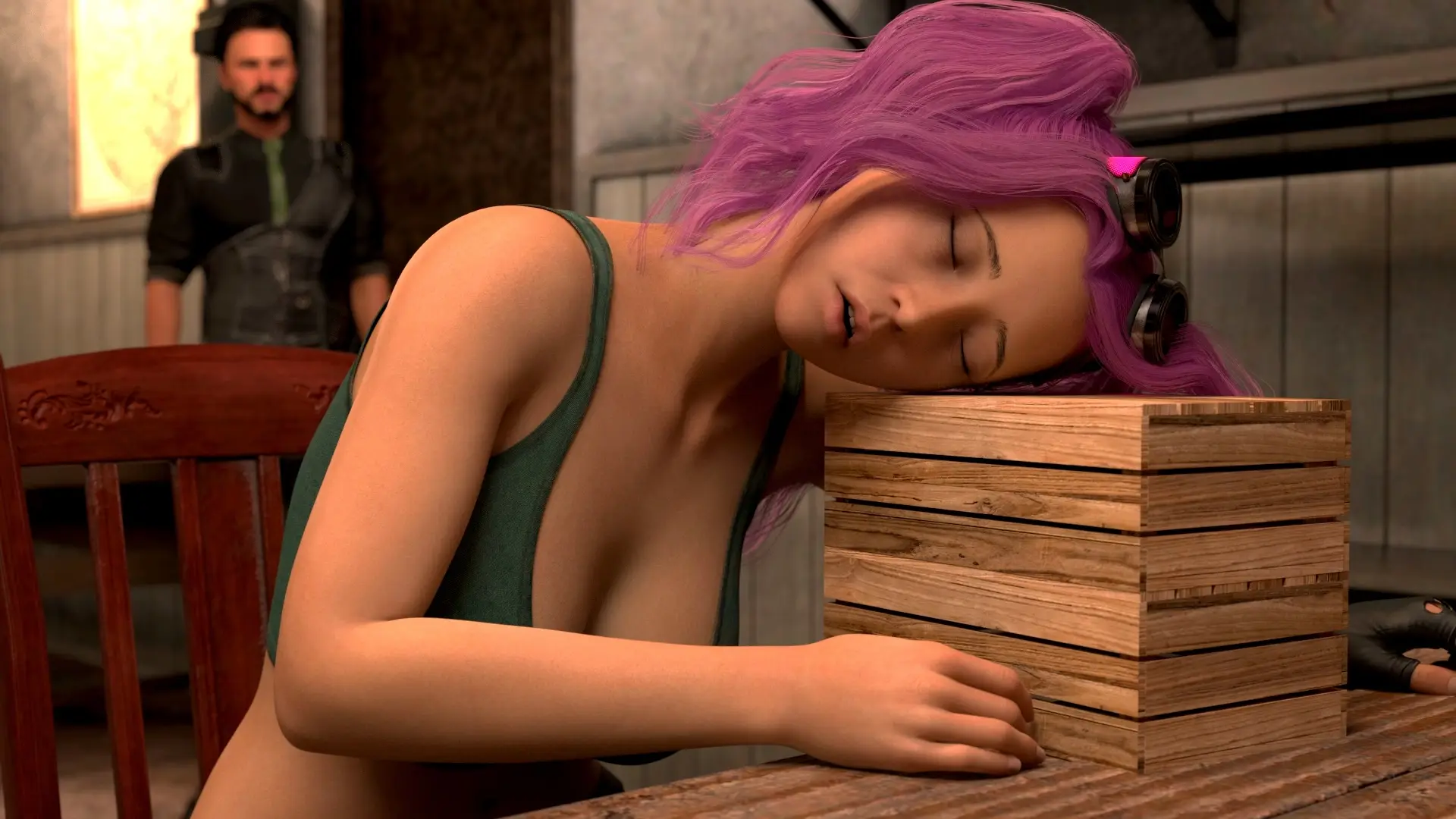 Our Time gameplay screenshot 9 (Ren'Py adult game) by R6 Games – free download