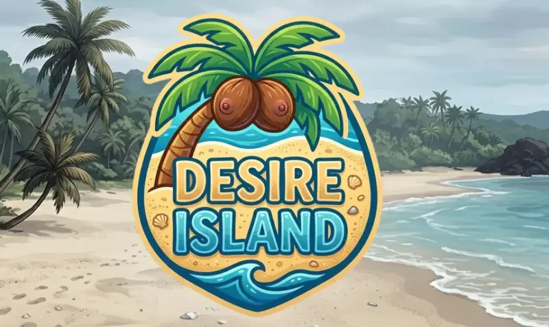 Desire Island cover Chapter 1.1 – Ren'Py adult game by Velvet-Ink free download