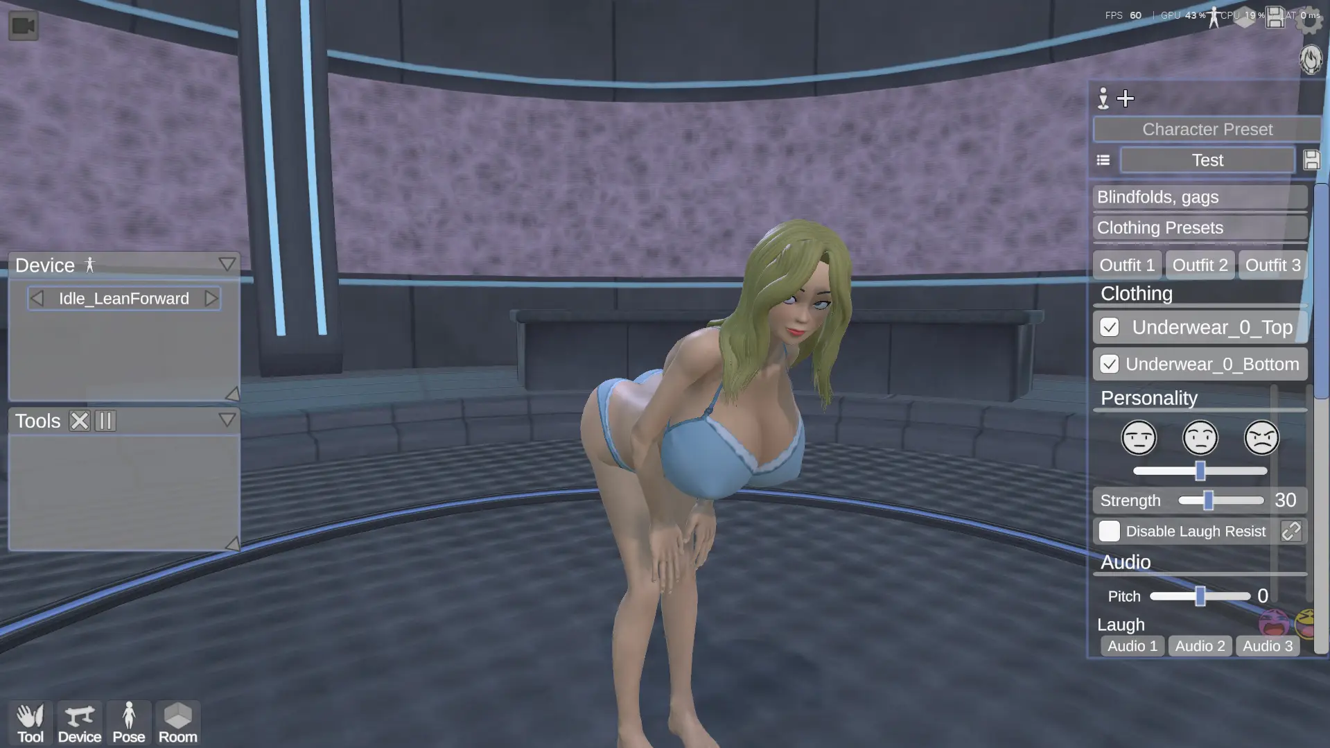 Tickle Prison Laboratory gameplay screenshot 7 (Unity adult game) by Fuwakusucado – free download
