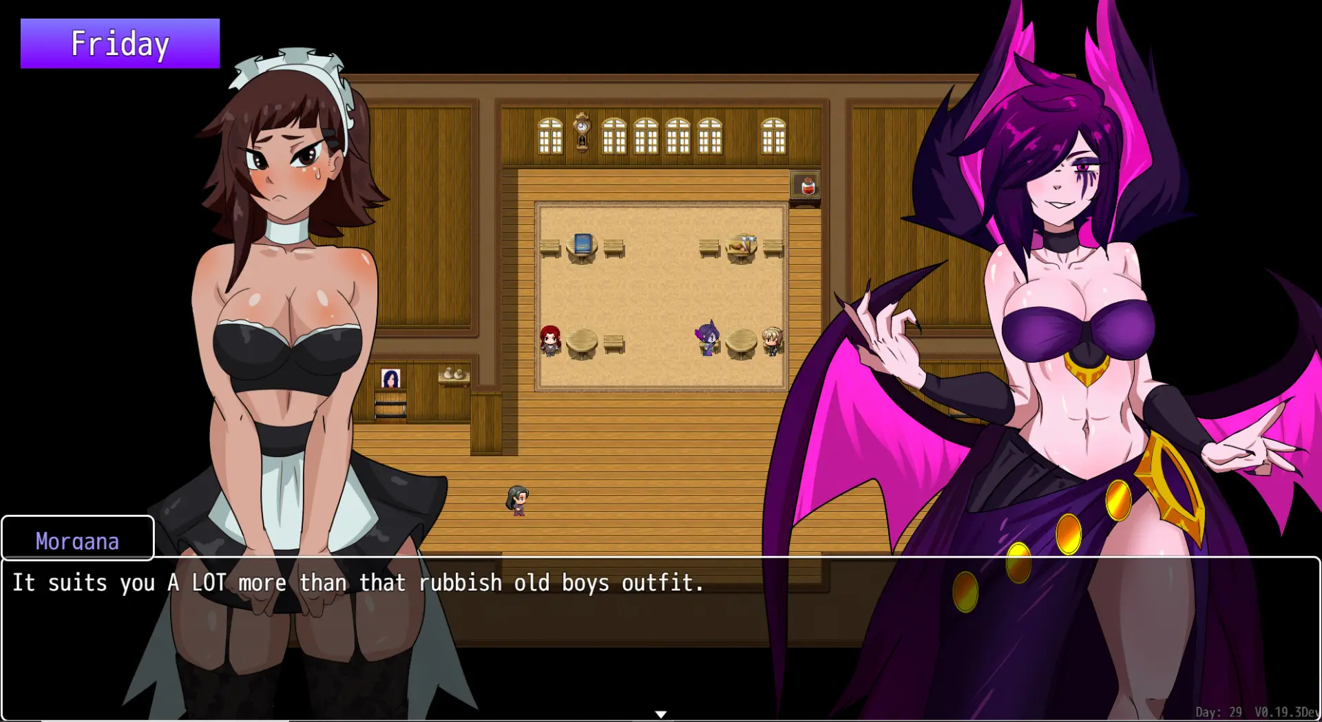 League of Domination gameplay screenshot 9 (RPGM adult game) by ElatedOwl – free download