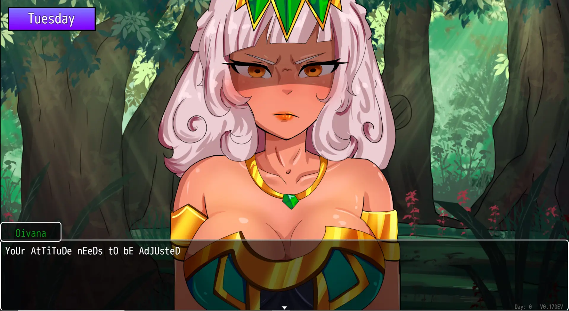 League of Domination gameplay screenshot 19 (RPGM adult game) by ElatedOwl – free download