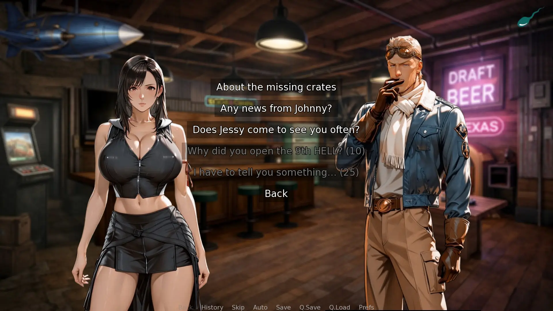 First Fantasies gameplay screenshot 7 (Ren'Py adult game) by Profap – free download